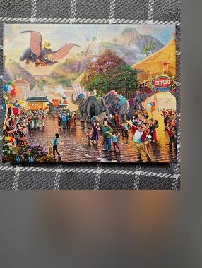Thomas Kinkade Studios Disney Dumbo 8 x 10 Gallery Wrapped Canvas